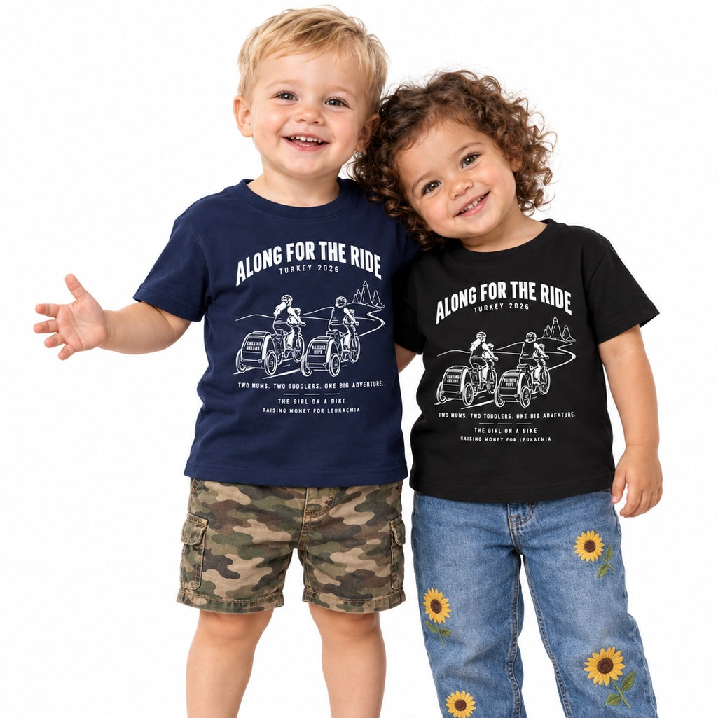 The Girl On A Bike Vanessa Ruck Turkey Limited Edition Tee Shirt Along For The Ride